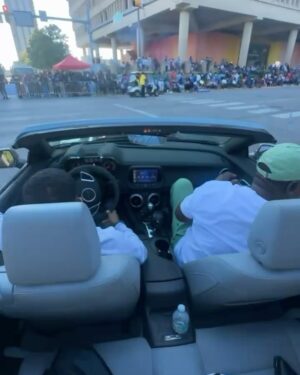 Trevor Jackson Instagram - Hottest thing outta Indiana since James Dean… 

I was the Grand Marshal for the parade and My city showed so much love @ the Circle City Classic this year. I can’t express how thankful I am to everyone who supports what we’re doing over here but the best way I know how to give it back is to keep goin hard and showing ppl that we got motion in the Midwest. 

Shoutout to @ampharris @colts @coltslife @bswift317 @coachredd @kingoz317 @craigallenfilms @itspmfgoat and the city of indianapolis. #317 #765