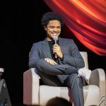 Trevor Noah Instagram - Such a fun night! Thank you everyone that came out to the @tillescenter at LIU tonight! 🙏🏾 And please let these pics serve as proof in case @roywoodjr is still telling people we don’t hang out anymore! 😂📷: @jackromanphoto Tilles Center for the Performing Arts
