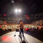 Trevor Noah Instagram - Dubai and everyone who came from around the UAE 🇦🇪 It’s hard to believe that over a decade ago I was performing to 400 people at my first show in Dubai and now finding out I was blessed to be the first comedian ever to sell out the Coca Cola arena! Thank you doesn’t always capture the full gratitude I have for the love you’ve showed me on this journey but please believe every time I get on stage I’ll do my utmost to make it one of the best shows you’ve ever seen. Shukran forever and I’ll see you next time! 🇦🇪🙌🏽 📷: @Jeff.pabroquez 🎥: @wilsylvince Dubai, United Arab Emirates