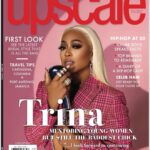 Trina Instagram - 🥰 Cover Story presented by @UpscaleMagazine : The Miami Queen still reigns supreme, as the Baddest B! In an exclusive interview with Trina she talks Legacy, Business, and what 50 years of Hip-Hip means to her. Photographer @stanlophotography MUA @thefashionistis Hair @_lauralove Wardrobe Styling TRINA Writer: @she.me.her_jazz Upscale Rep: @jonellprbrand Trina’s PR Rep: @aleeshacpr #TrinaRockstarr #RMG #UpscaleMagazine #HipHop ✨🧡🥹💜🥳💙✨
