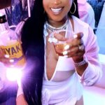 Trina Instagram - Have you tried my flavors ? @nyakcognac 🍹🥃🍾 #peach #cinnamon