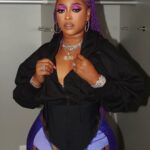 Trina Instagram - Heart broke can’t drop no tears, was what it was it what it is 💜✨