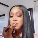 Trina Instagram - Even if it wasn’t me, it would never be you Respectfully 🧡🥵 Makeup: @thefashionistis Hair Stylist: @lauralovehair Hair: @kendrasboutique
