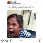 Trina Instagram - WOWWWW 💜🧡💙🥹 #tinydesk