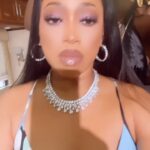 Trina Instagram - Thank you @jazzgardens 🩵💫🫶🏽