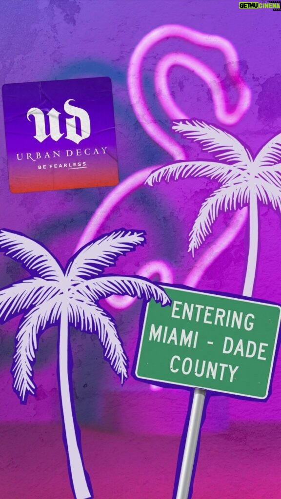 Trina Instagram - Here’s a little Friday FOMO ✨ Exactly a month ago today, we paid tribute to the 305 with an iconic takeover thanks to @urbandecaycosmetics 2024, what city should we take over next? 🎤: @trinarockstarr 🔥🎶: @misseddypink 📹: @retro_dade & @derick_g Miami, Florida