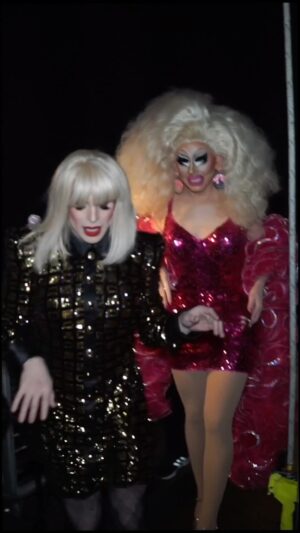 Trixie Mattel Instagram - moments after disaster (our show)
