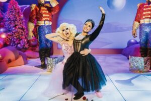 Trixie Mattel Instagram - Go watch these two beautiful prima ballerinas in A Very Demi Holiday Special on The Roku Channel!