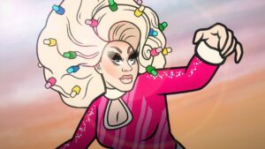 Trixie Mattel Instagram - Oh Santa Honey! With #DragRace Season 16 around the corner, it’s up to Katya and I to save the North Pole’s last queer bar! Watch #ATrixieAndKatyaChristmas now on the @rupaulsdragrace YouTube channel 🎄 (🎨: @Cartuna + Combo)
