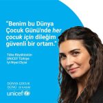 Tuba Büyüküstün Instagram - #DünyaÇocukGünü’nde İyi Niyet Elçimiz Tûba Büyüküstün’den @tubabustun.official mesaj var. 💌 Our National Ambassador @tubabustun.official has a message on #WorldChildrensDay. 💌
