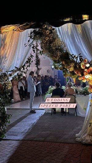 Twan Kuyper Instagram - @lelepons @guaynaa Wedding speech part 1 ❤️ 
Comment below for part 2