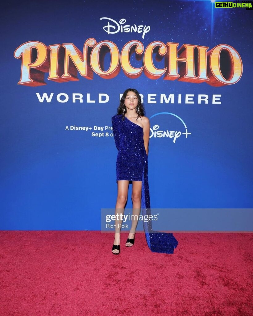 Txunamy Ortiz Instagram - I had a wonderful time at the Pinocchio premiere. Thank you @disneyplus for having me ✨ #pinocchio , #disneyplus pc: Rich Polk