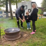 Tyler Baltierra Instagram - 2nd camping trip of the summer down! (first one was just for mom & dad lol 🤫) & I spent a lot of time just sitting back, watching & reflecting on how incredibly blessed I am! I literally dreamt of this life when I was a little boy. To have a devoted beautiful wife, happy thriving children & memories that we’ll all cherish as a family together forever! I’m so grateful for everything this life has given me! I don’t know what I did to deserve this but I tell ya what, I don’t plan on wasting it! I LOVE MY LITTLE FAMILY SO MUCH! 🥺❤️😩🙏🏻