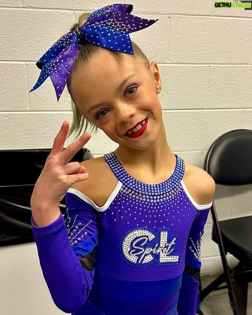 Tyler Baltierra Instagram - DOTING DADDY OVER HERE!!! My baby girl #NovaleeReign placed #1 in her FIRST CHEER COMPETITION & I am SO proud of her!!! #CheerDad #BlessedByDaughters