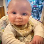 Tyler Baltierra Instagram - How am I supposed to finish cleaning the house when this little face keeps trying to talk to me!? It’s simple, I just don’t worry about the house lol the mess isn’t going anywhere! But I won’t ever get these little baby babble conversations back once they’re gone. So I make sure to just stop what I’m doing to soak in every little word she says. She won’t be a baby forever! 🥺😩😍 #DaddysGirl #RyaRose
