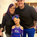 Tyler Baltierra Instagram - DOTING DADDY OVER HERE!!! My baby girl #NovaleeReign placed #1 in her FIRST CHEER COMPETITION & I am SO proud of her!!! #CheerDad #BlessedByDaughters