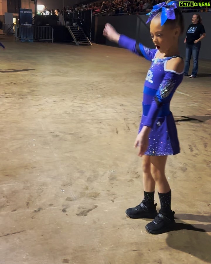 Tyler Baltierra Instagram - DOTING DADDY OVER HERE!!! My baby girl #NovaleeReign placed #1 in her FIRST CHEER COMPETITION & I am SO proud of her!!! #CheerDad #BlessedByDaughters