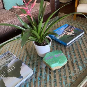 Tyler Hoechlin Instagram - Novel, but worth it! Before the season finale of Superman & Lois tonight, I wanted to share something that happened this weekend that I believe exemplifies what Superman is all about. I was on vacation with my family & while we were at the beach, a young man walked up to us & asked if we wanted to buy a rock he had painted. He started into an elaborate story about a man who wanted to purchase the rock for $100, but of course, wasn’t there that day. So, he said he’d give me deal & sell it to me for $5. I asked him questions about his career as a budding artist/what he wanted the money for (answer: “Arcades & other stuff.”). After about 10 minutes, I decided to reward his bold & imaginative efforts with the purchase of this rock. I gave him a $10 bill & without missing a beat he said, “Thanks for the tip!” He ran off to join his buddies waiting for him at the boardwalk & off they went to the arcade, I assumed.

On our way to dinner, we passed him & his friends (more of them now) still at the beach & with an extensive selection of painted rocks being offered for “donations”. After I stopped to ask for a picture (I thought it would be a nice companion piece to go along with the story), we were told by a young girl that all the proceeds were going to a foundation in their friend’s name for pediatric brain cancer research, of which their friend had passed away from a few years ago. Their parents told us they had been encouraging the kids to enjoy their vacation at the beach, but the kids had insisted that THIS is what they wanted to do. My other family members quickly joined in with donations of their own. The next day, I passed by one of the parents & asked if I could share this story & she said, “absolutely.”

Dexter, thank you for the art rock. It will forever be proudly displayed in my home & I will relish the chance to tell this story to anyone who asks me about it.
 
To me, Superman isn’t Superman because he can do everything. It’s because he does anything good that he can whenever he has the chance. That he’s a friend when friends are needed. And that’s what these Super young people were doing. So I tip my cap to them for doing good, and for being good friends.