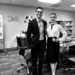 Tyler Hoechlin Instagram - Back to work at the Daily Planet with @bitsietulloch . Hard to believe we only have five weeks left.