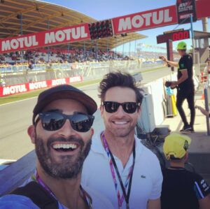 Tyler Hoechlin Instagram - Absolutely amazing weekend in Assen with my boy @ianbohen for the #DutchGP !! Thanks BoBo for the intro to a new love.. and congrats to all the GP riders, everyone finished and gave us a hell of a show.
Thanks to @motogp @valeyellow46 , @marcmarquez93 and the rest for a great race and weekend! Until next time...