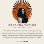 Tyler Hoechlin Instagram - #JusticeForBreonnaTaylor #SayHerName #BirthdayForBreonna The demand for justice does not stop with #justiceforgeorgefloyd . There are many more calls to be answered. Justice for the taking of Breonna’s life is one of them. #RestInPower #BlackLivesMatter Photo 1 art by: @bpeppersart