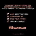 Tyler Hoechlin Instagram - Today, @campaignzero is launching #8CantWait, a list of 8 policies that, when combined, have the power to reduce police violence that results in death by up to 72%. These policies can be changed immediately. This plan is simple but not small — the impact of these policies will save lives. Your mayor has the power to change them immediately, but we have to make the demand. Go to ‪8cantwait.org‬ to take action today!