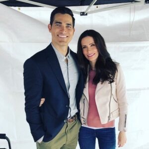 Tyler Hoechlin Instagram - I could not be more grateful for the opportunity to tell this story, that for now shall remain a secret. But I’ve been blessed with nothing less than the most wonderful people to do it alongside of. I couldn’t ask for a better partner than  @BitsieTulloch in all of this. I’ve already learned so much from her and I know that won’t stop anytime soon. So thank you @gberlanti and everyone else who brought her in as our Lois Lane. All the people behind the scenes care so much about these characters and their lives and the parts to which we’ll be speaking about, it gives me great comfort to know that they’ll steer us in the right direction. Thank you to everyone that said “yes” to this project (Warner Brothers, DC, CW). We won’t let you down. It’s going to be a grand adventure. Can’t wait to get to work!
P.S. I had no idea this picture existed when someone grabbed the shot of Bitsie and I on the monitor, and I just noticed today the resemblance of my expression to that of Mr. Reeves. Had to share. Hope we make something he would be proud of.
Up, up!