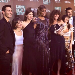 Tyler Hoechlin Instagram - If you have half as much fun, and feel half as many things as we all did while making this movie and at last weeks premiere, then I will assume you had a very fulfilling 90 minutes. @canyoukeepasecretmovie is in theaters and on @AppleTV app next Friday! Link to pre-order is in my bio. Enjoy everyone! Love this amazing group of humans. I count myself lucky.