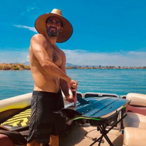 Tyler Hoechlin Instagram - Finally!!! 10 years after baseball and I’ve finally found my favorite hobby! Thank you @jetsurf_official for making this incredible machine. I can finally surf without sharks! 📷 & 🎥: @tannerhoechlin @jacklineweaver 
#jetsurf
