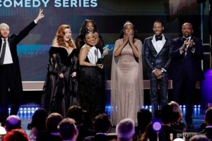 Tyler James Williams Instagram - To be honored by your own. Other actors who know the journey. I didn’t realize how much it meant until it happened. Thank you. @sagawards