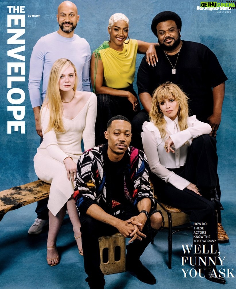 Tyler James Williams Instagram - Had the pleasure of sitting around a table and talking comedy with these very talented human beings for the @latimes #TheEnvelope . Check it out if you can. Link in story and bio