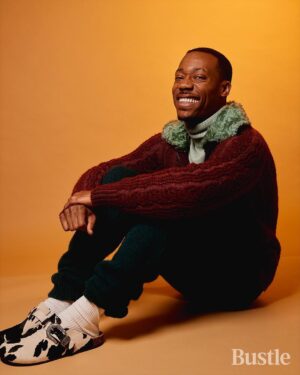 Tyler James Williams Instagram - Thank you @bustle for the feature and @clovito for the wonderful conversation. It was a pleasure 😊 Link in my story for the full read

Photographer: @sage.east
Stylist: @eehay
Photo Director: @heartattackack
Talent Bookings: @specialprojectsmedia
SVP Fashion: @tiffanyreid
SVP Creative: @karen.hibbert