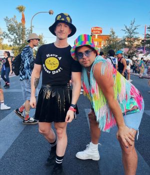 Tyler Oakley Instagram - swipe for the accidental rave outfit inspo 🧚🏻🛸✨