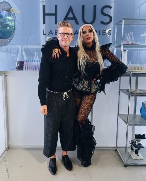 Tyler Oakley Instagram - 2 years ago today… thanks for the memories @ladygaga (& the impeccable @hauslabs goodies) 💓💄