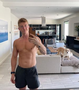 Tyler Oakley Instagram - celebrating #NationalPuppyDay the only way i know how (by making it about me) (look at the disgust in @croutonoakley’s eyes in the swipe)