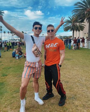 Tyler Oakley Instagram - hbd to my wiggly giggly festival sis @jaesyun 🎈can’t wait to reunite under the electric sky with you soon ✨👯