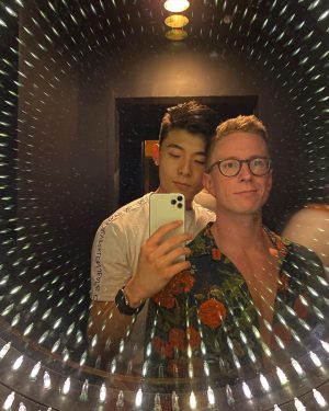Tyler Oakley Instagram - hbd to my wiggly giggly festival sis @jaesyun 🎈can’t wait to reunite under the electric sky with you soon ✨👯