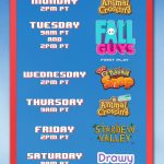 Tyler Oakley Instagram - swipe for this week’s schedule & swing in whenever! can’t wait to vibe with y’all. thank you for making this community so top tier. (📸: @nflanaganfrankl)