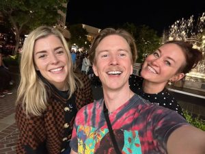 Tyler Oakley Instagram - this (dinner at cheesecake factory) might get weird ft. @mametown & @gracehelbig