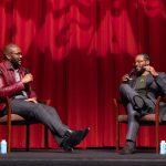 Tyler Perry Instagram - I got a chance to sit down for a Q&A with this humble genius, Ryan Coogler, his brilliance is on display once again with the new @blackpanther . I’m wishing him more success than he and his beautiful wife and kids can handle.