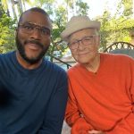 Tyler Perry Instagram - Not long ago I had the pleasure of meeting one of my heroes. He invited me to lunch at his home and as we sat and talked and laughed, I got a chance to tell him how he had helped save my life. I shared with him that he taught me to dream a bigger dream by his example.  He was 100 years old at the time, but sharp as ever. Full of wisdom and great advice, and I took it all in.  Just before I left, I asked, “At 100 years old what are you looking forward to?”  Without any hesitation he said, “Tomorrow.”  It was such a simple but powerful lesson to live your life fully one day at a time. And One Day at a Time just happened to be the name of one of his many hit TV shows along with Maude, All in The Family, Good Times, Sanford and Son and so many other incredible shows. They were the only thing that brought laughter and joy to me as a child, who was living a daily nightmare. I’m so glad that I had the chance to say to him, thanks to his vision and his work, he gave me many “tomorrows” to look forward to. So today, sadly, I say goodbye and I salute a veteran. One who asked me to help put together a moment for him to say thank you to the surviving Redtail Tuskegee Airmen, he wanted to thank them for the escorts they provided him and others during World War II, which I did with Robin Roberts on GMA. It felt good to be able to do something for him.   A hero and someone who inspired me to try and bring as much laughter to the world as he bought to the little boy that I was. You sir are truly one of one!  I’m so glad we were on the planet at the same time. Thank you for your example. Rest in peace my dear friend, I thank God for you. My prayers are with your family. Travel well, Mr. Norman Lear.