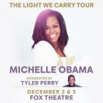 Tyler Perry Instagram - Atlanta! I’m excited to announce that I will be joining my dear friend @michelleobama on her #TheLightWeCarry Tour in my city at the Fox Theatre on December 2 and December 3 to discuss her new book! Hope you can join us.