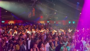Tyler Perry Instagram - On this Juneteenth I threw a party for all the incredible people that work at Tyler Perry Studios. I wanted to celebrate the accomplishment that these amazing people have all achieved. My payroll alone was 154 million dollars, and that money went to all the people in this crowd.
