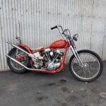 Tyler Posey Instagram – From start to finish. 1956 Panhead. Built in Huntington Beach California