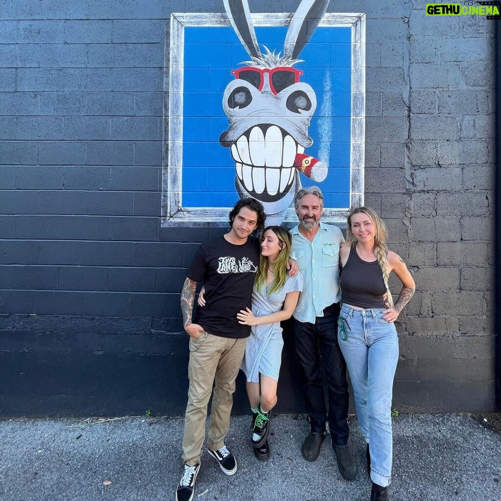 Tyler Posey Instagram - Got to hang with my good buddy @mikewolfeamericanpicker and he showed me around @columbiamotoralley and we got to explore #columbiatennessee the fucking cutest little gem of a town. Highly recommend seeing all of it it’s a perfect movie-esc place. Lots of cool history