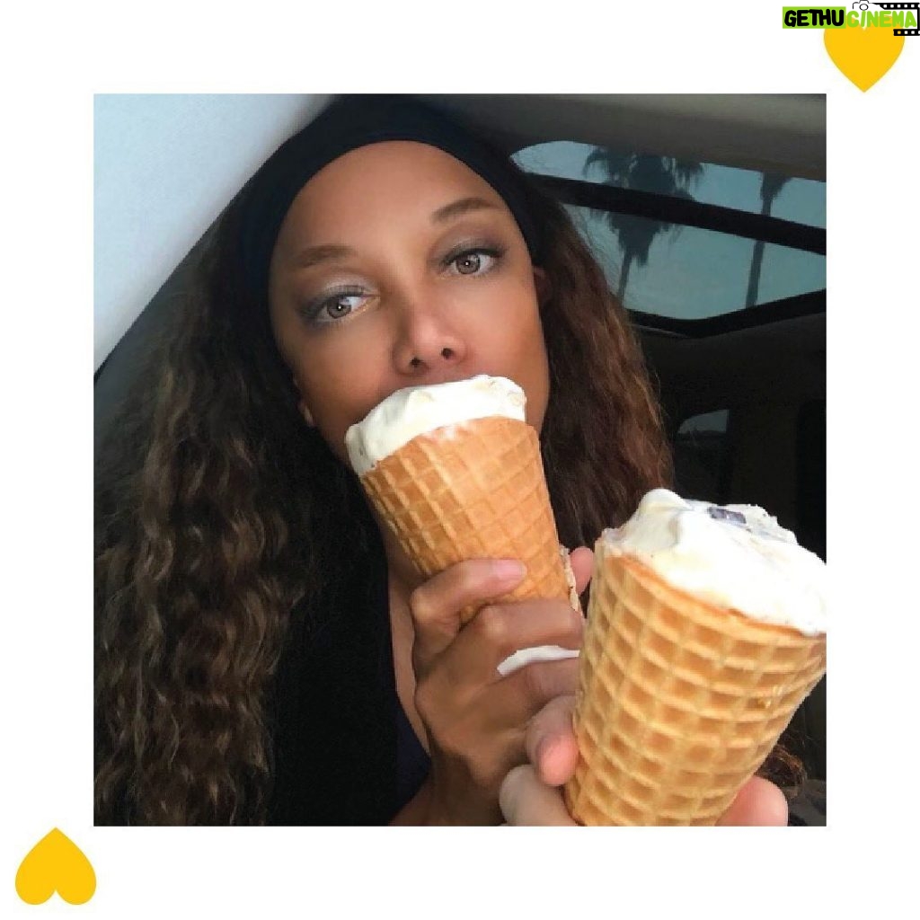 Tyra Banks Instagram - Is this what you call a double scoop?