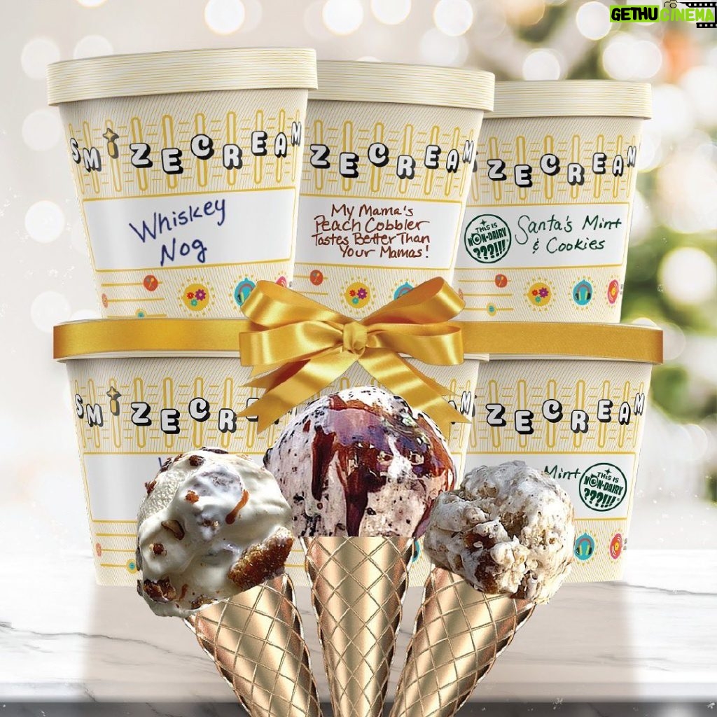 Tyra Banks Instagram - The Tyra Holiday Ice Cream Gift Box just dropped on @Goldbelly! Get your gifts now! Wanna know the flavors? Link in bio! #SMiZE #SMiZECream #Holidays