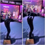 Ushasi Ray Instagram - Priceless moments...one of the best of my life..thank you @iwmbuzz for awarding me as Fashion Fresh Face of the year at #BengalsMostStylish..thanks for the love and support. Fairfield by Marriott Kolkata
