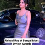 Ushasi Ray Instagram - @ushasi Spotted at Bengal's Most Stylish Awards #TOSpotted