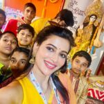Ushasi Ray Instagram - Mandatory Saraswati pujo special chobi 💛💛🧡🧡 Kolkata
